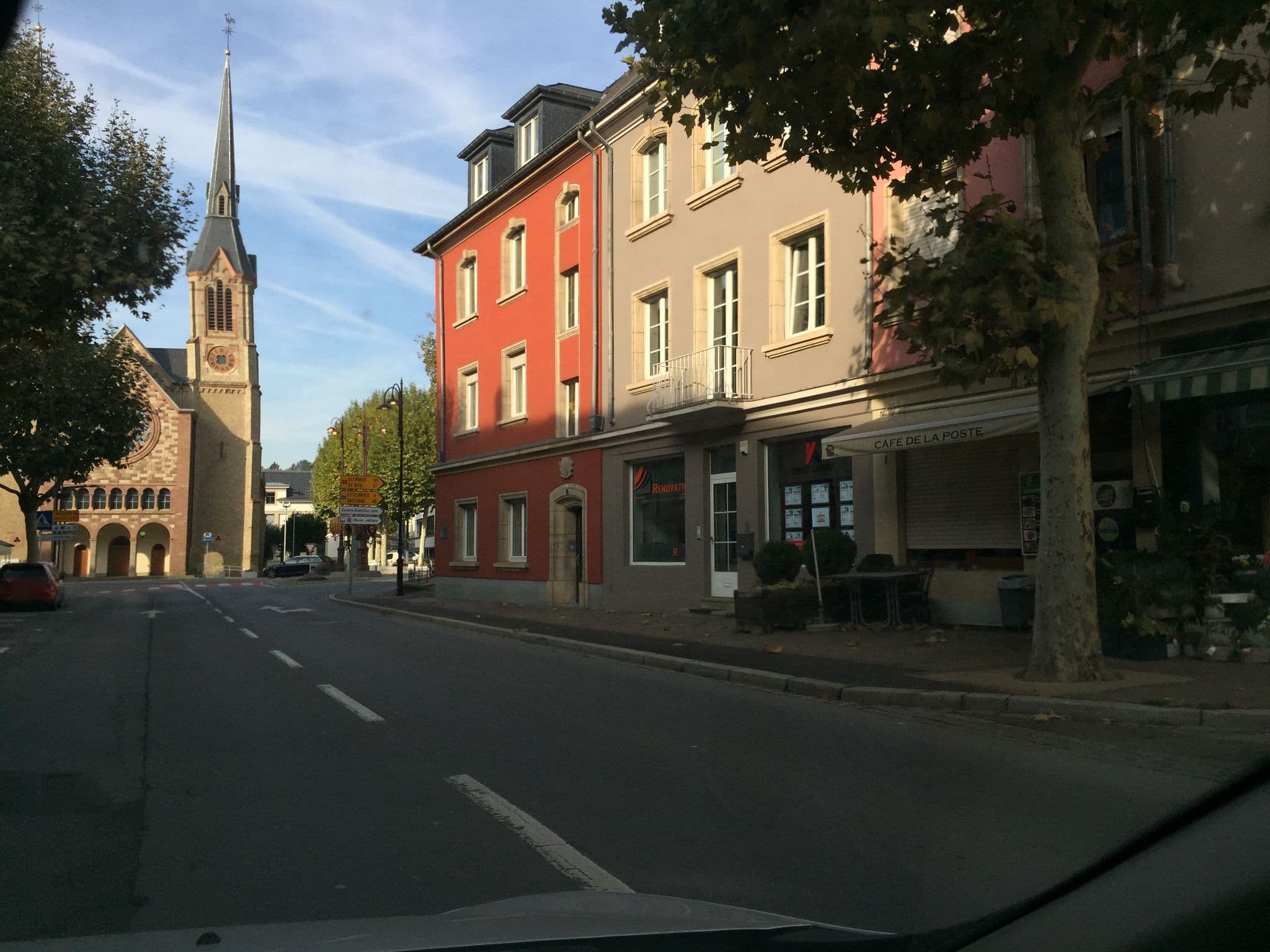 Street view near Hôtel-Restaurant Beau Séjour, Diekirch — © rispa1 (CC BY-SA · Mapillary)