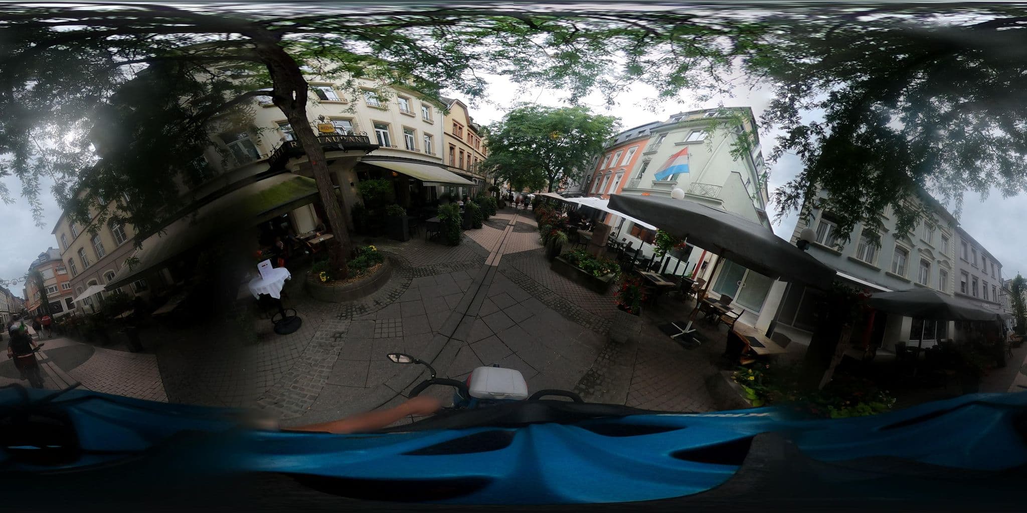 Street view near Hotel De La Sure, Echternach — © padididejurbise (CC BY-SA · Mapillary)