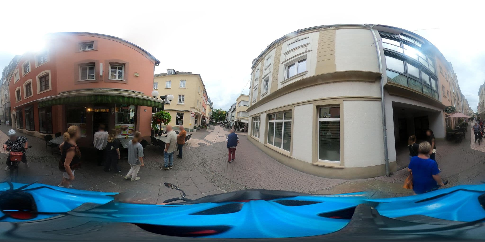 Street view near Hotel Restaurant Les Ardennes, Echternach — © padididejurbise (CC BY-SA · Mapillary)
