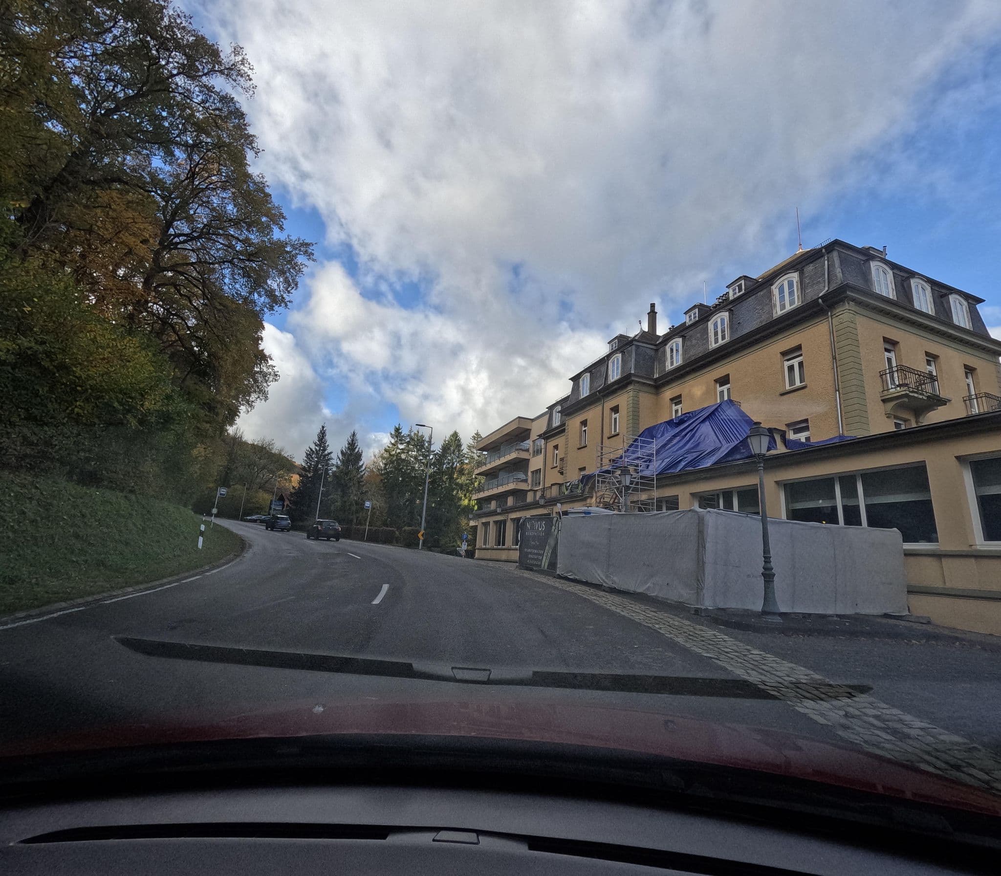 Street view near Bel Air Hotel Echternach, Echternach — © hirschkauz (CC BY-SA · Mapillary)