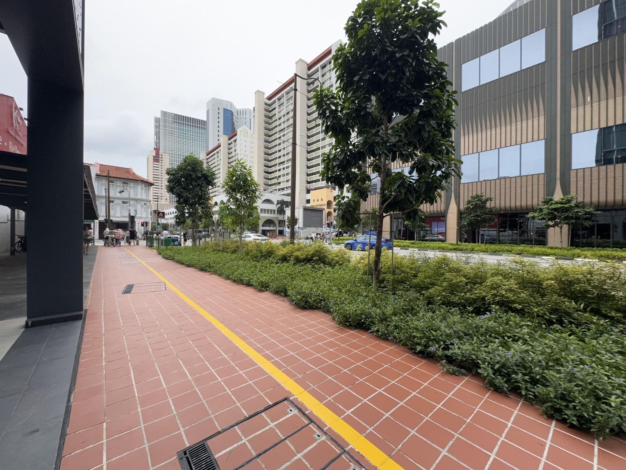 Street view near Aged Care Facility (bench), Singapore — © filipb (CC BY-SA · Mapillary)