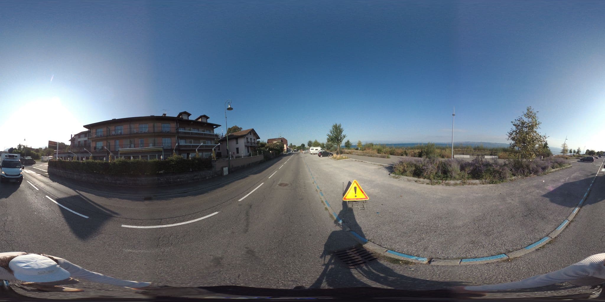 Street view near Le Panorama, Neuvecelle — © geovelo (CC BY-SA · Mapillary)
