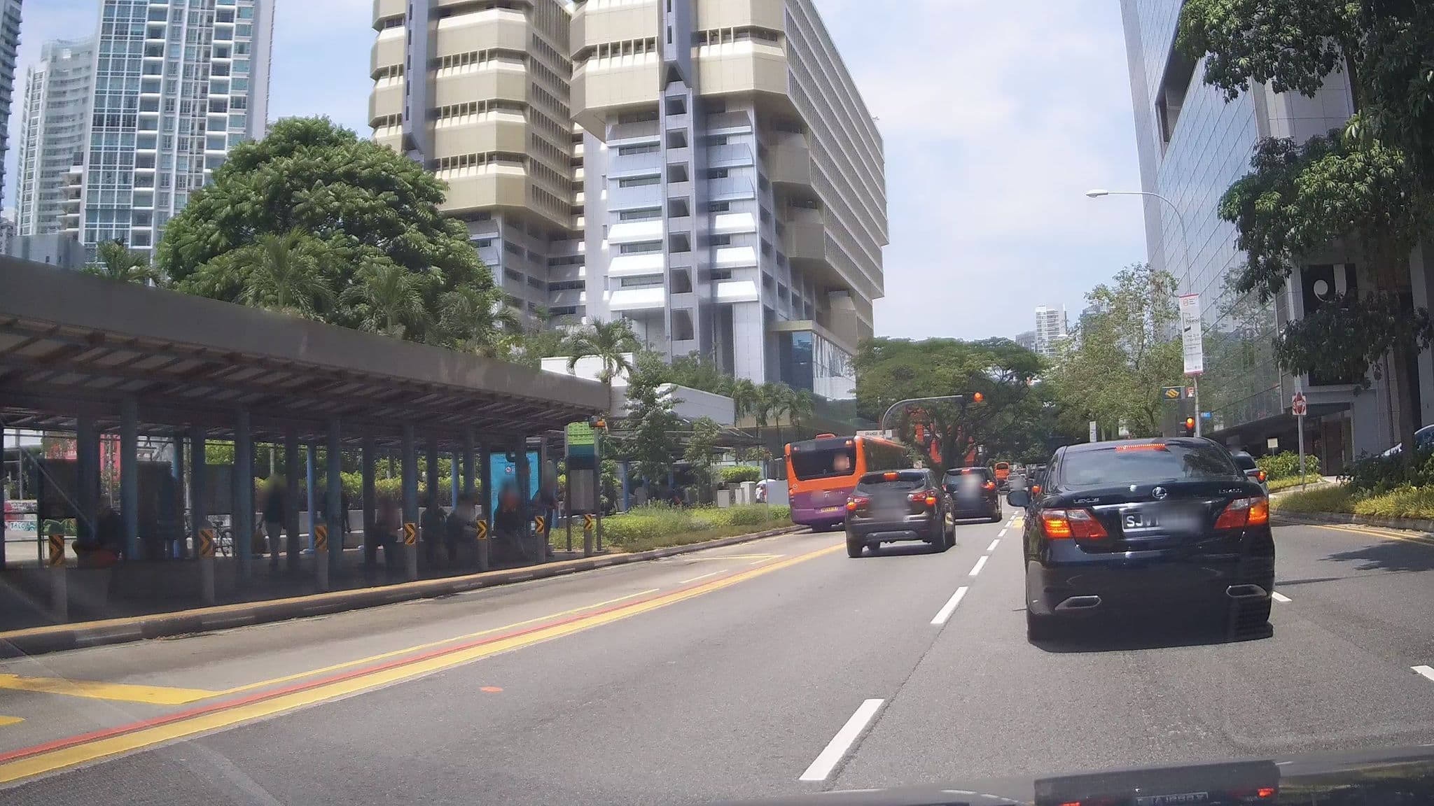 Street view near Hotel Jen Orchardgateway Singapore, Oxley — © ashishgrab (CC BY-SA · Mapillary)