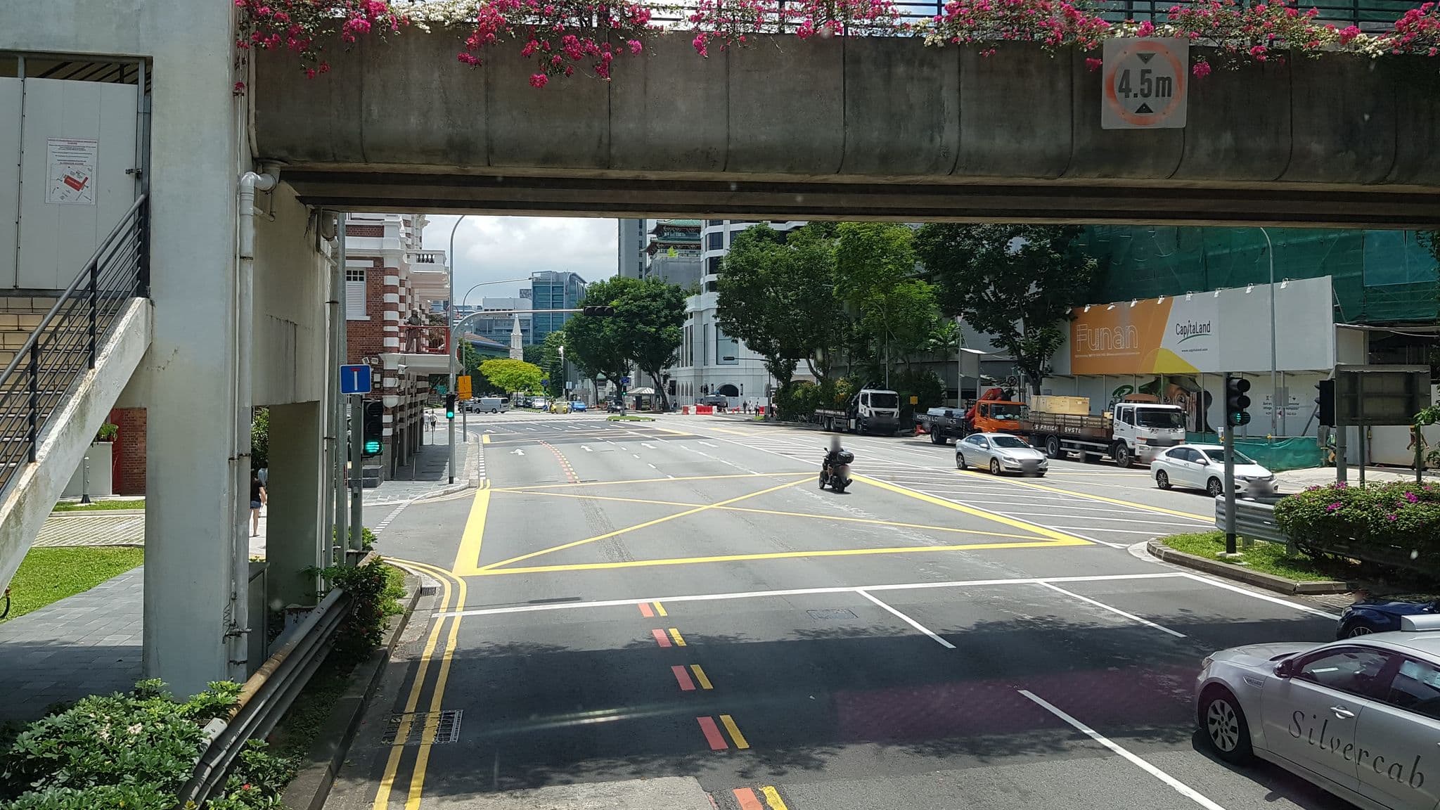 Street view near Lyf Funan, Singapore — © nickjohnston (CC BY-SA · Mapillary)