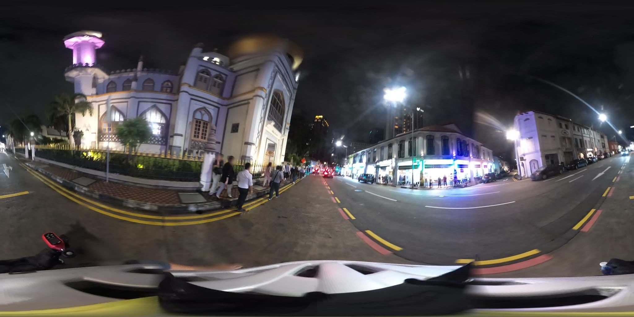 Street view near Capsule@Hive Bulgis, Bugis — © zicheng (CC BY-SA · Mapillary)