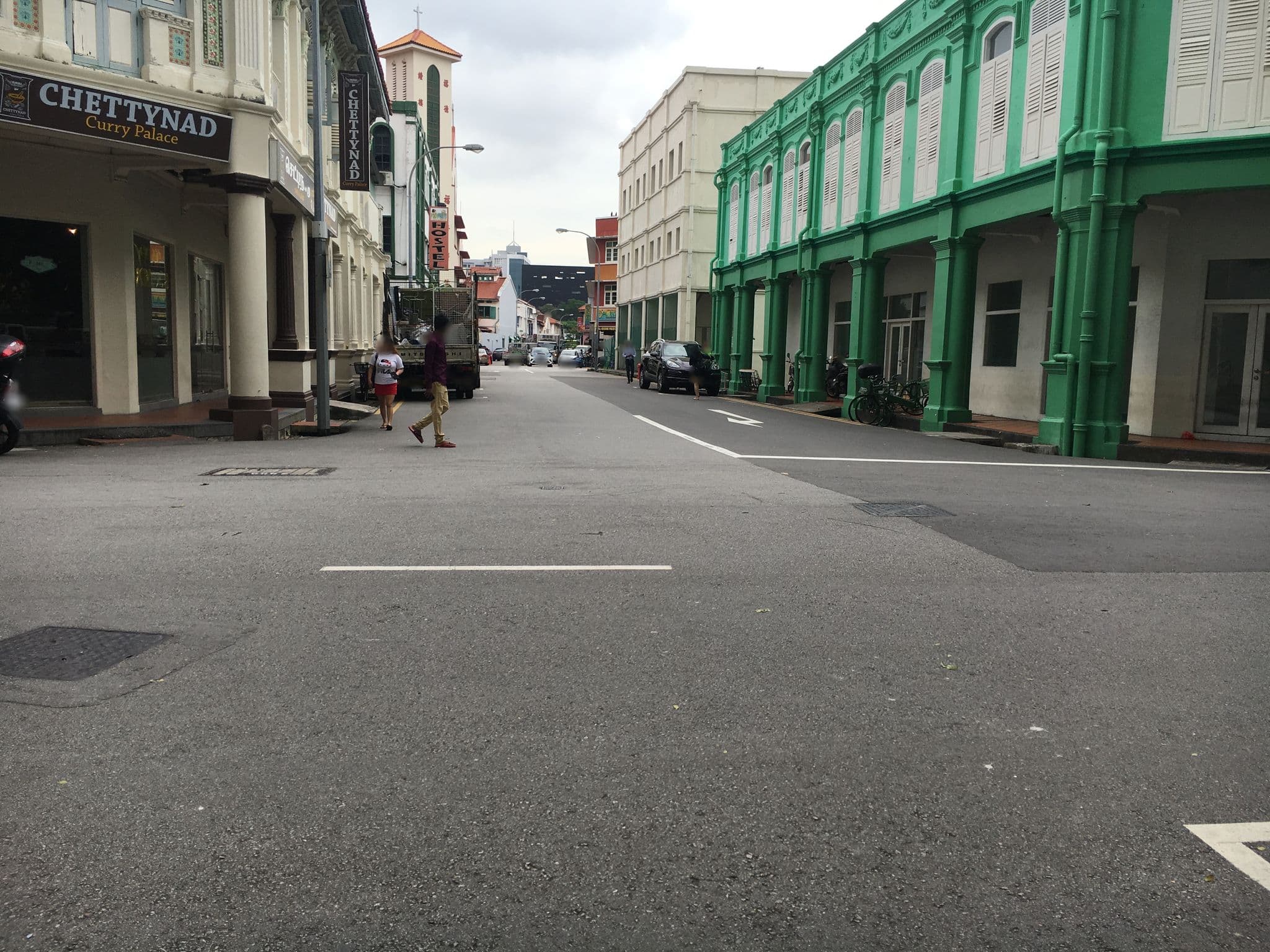 Street view near Footprints Backpacker, Rochor — © kaeyyy (CC BY-SA · Mapillary)