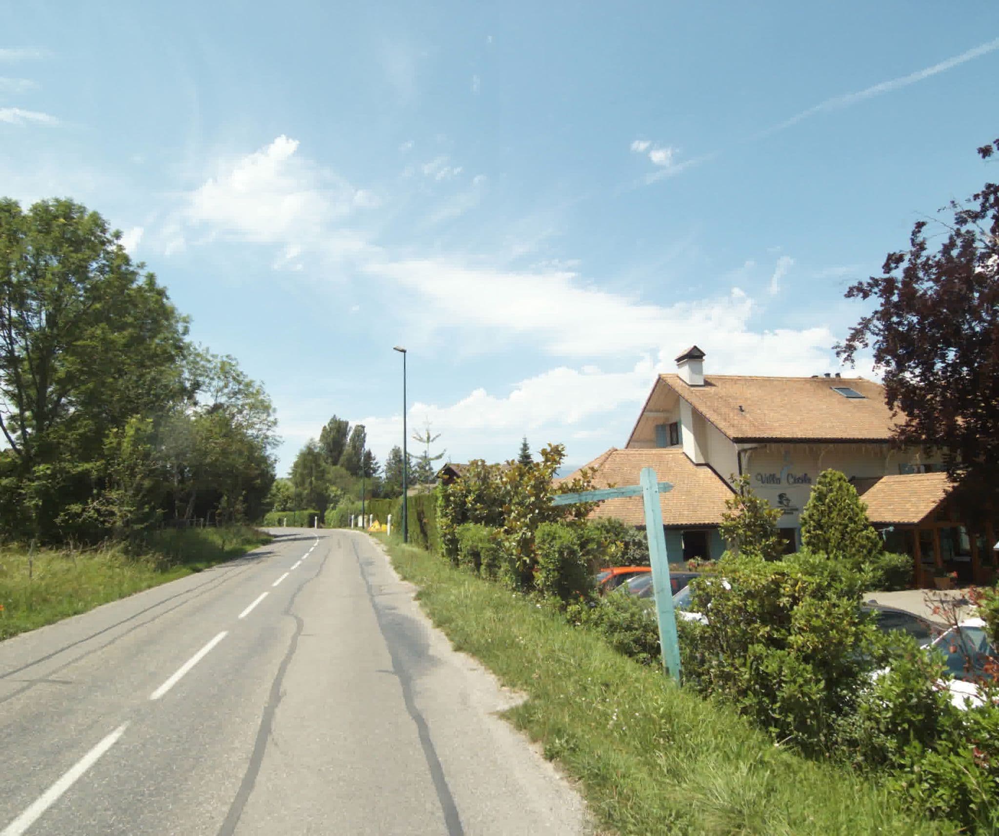 Street view near Villa Cécile, Messery — © sogefi (CC BY-SA · Mapillary)