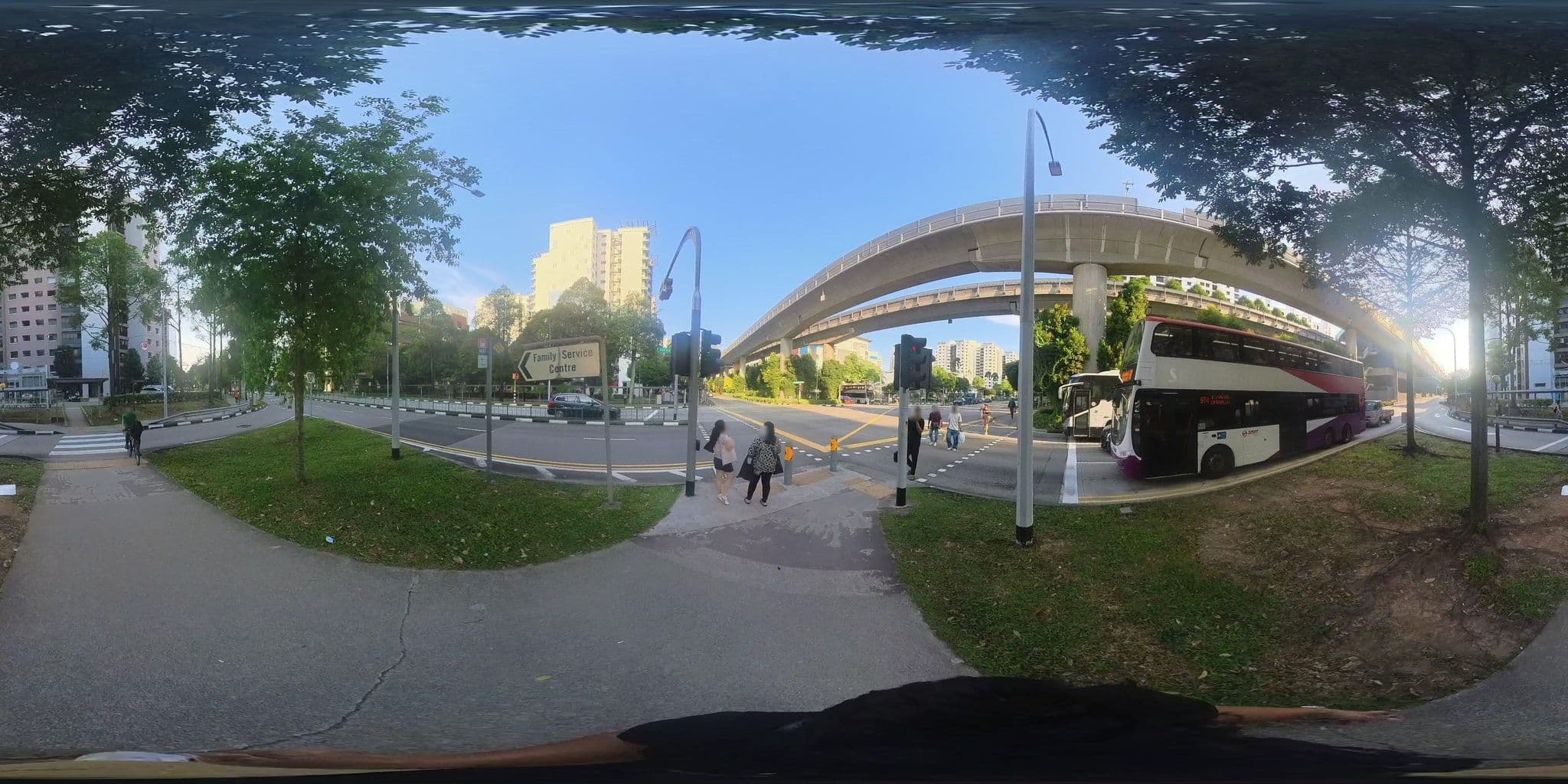 Street view near Traders Hotel Yangon, Jurong Town — © Pikasa (CC BY-SA · Mapillary)