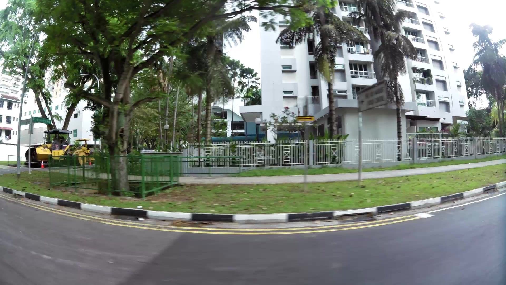 Street view near Swimming Pool @ Pasadena, Novena — © kaartcam (CC BY-SA · Mapillary)