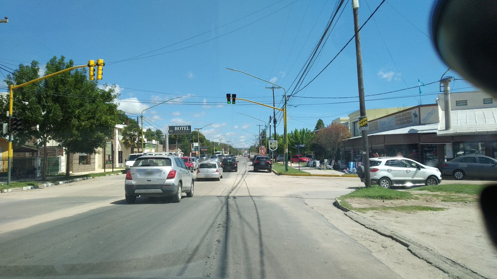 Street view near Hotel Los Robles, Villa Cura Brochero — © nicfer (CC BY-SA · Mapillary)