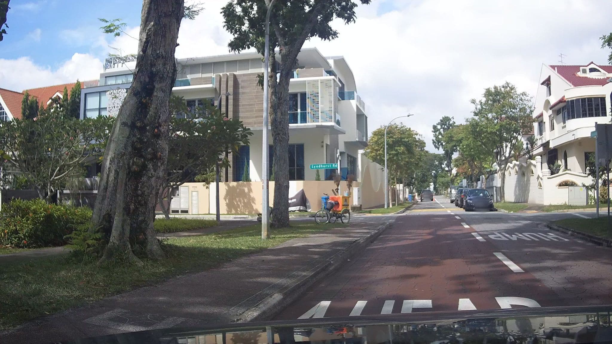 Street view near Lyndhurst Residences, Geylang — © ashishgrab (CC BY-SA · Mapillary)