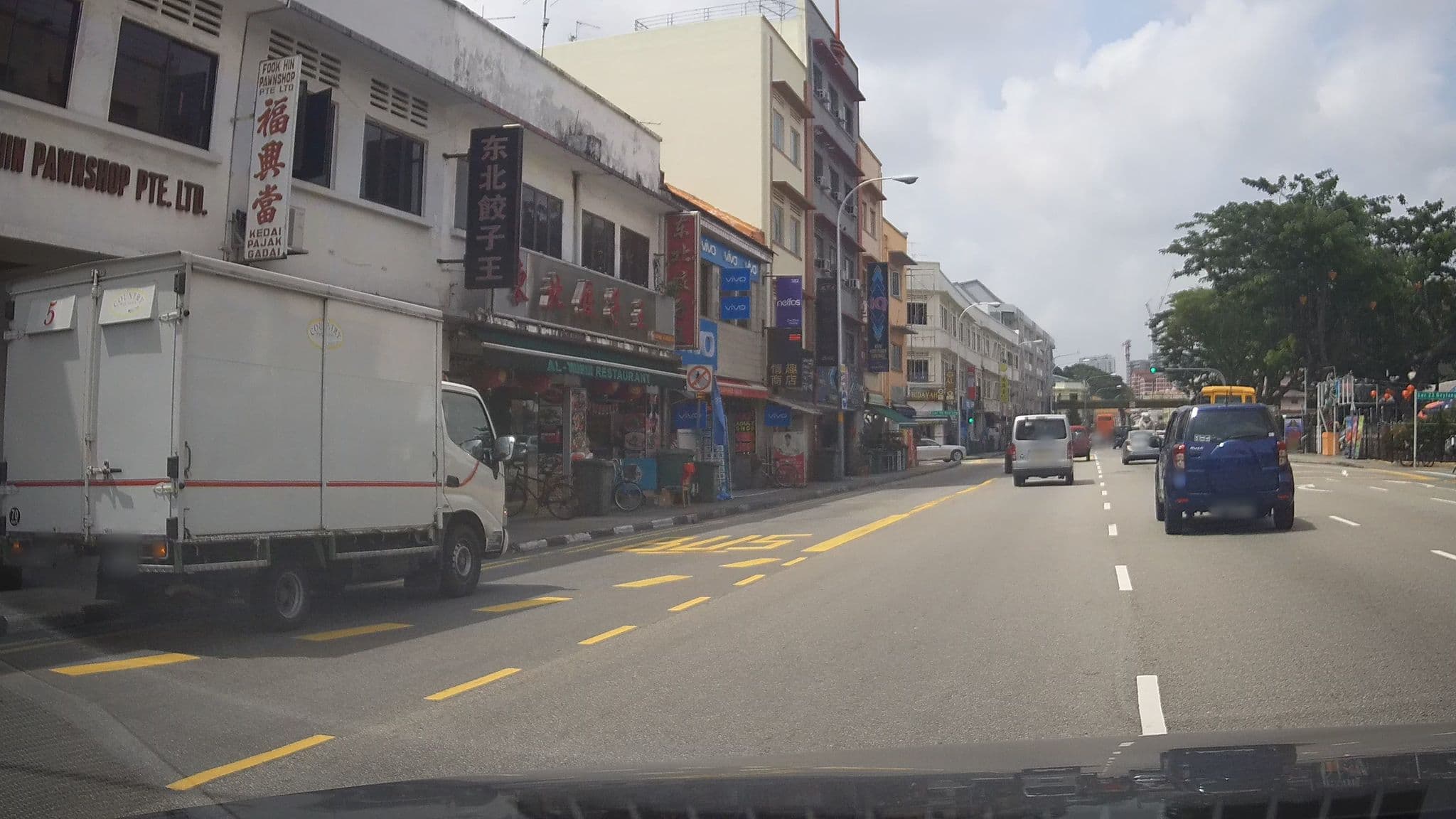 Street view near bilik hotel 314, Geylang — © ashishgrab (CC BY-SA · Mapillary)