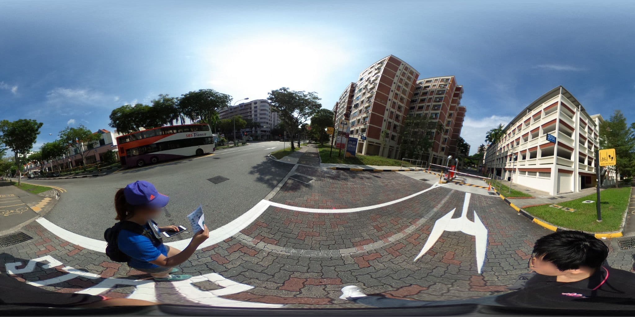 Street view near Friend's Chillout, Tampines New Town — © amobilitysg (CC BY-SA · Mapillary)