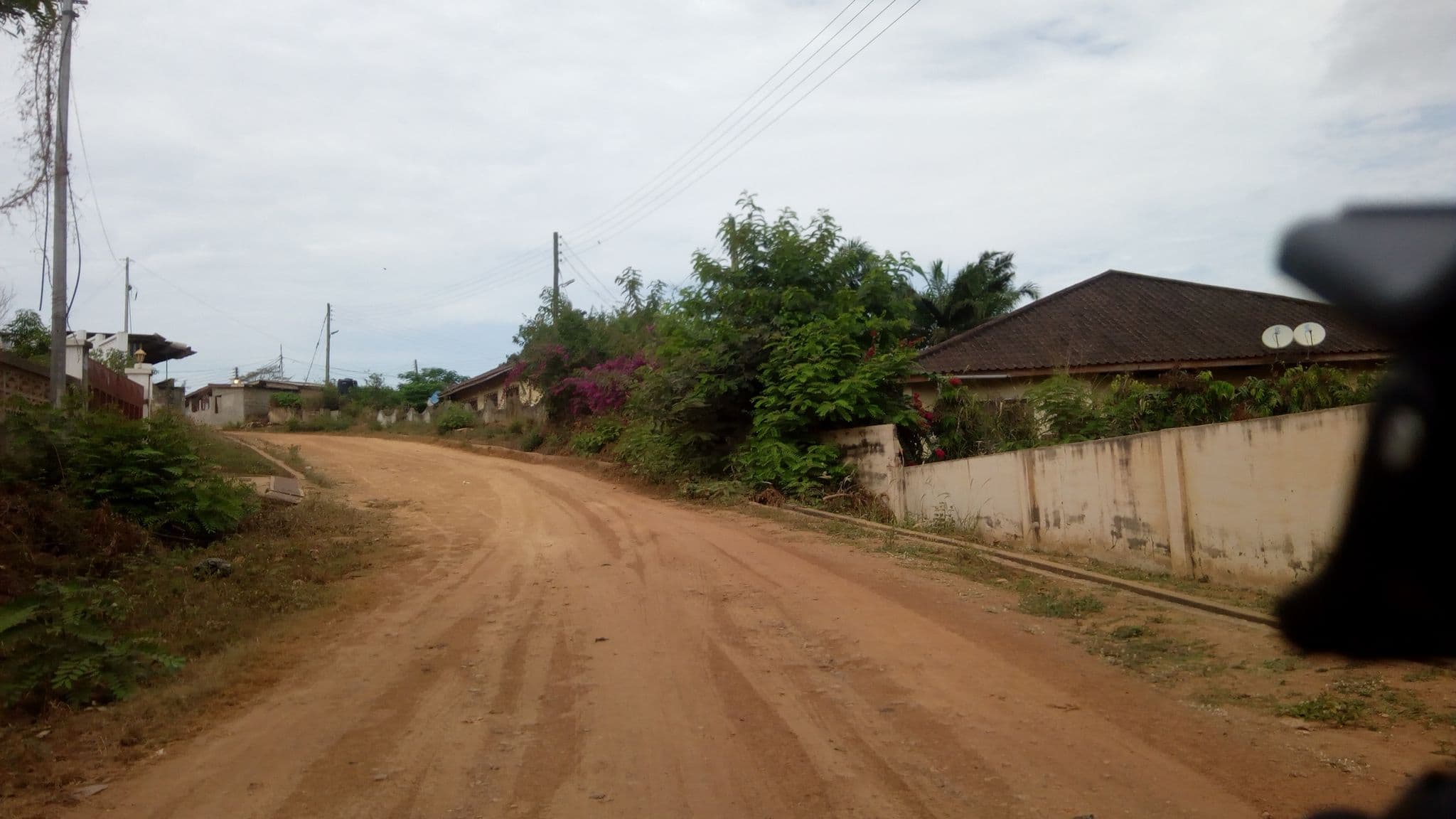 Street view near hexagon Lodge, Cape Coast — © pkodame (CC BY-SA · Mapillary)