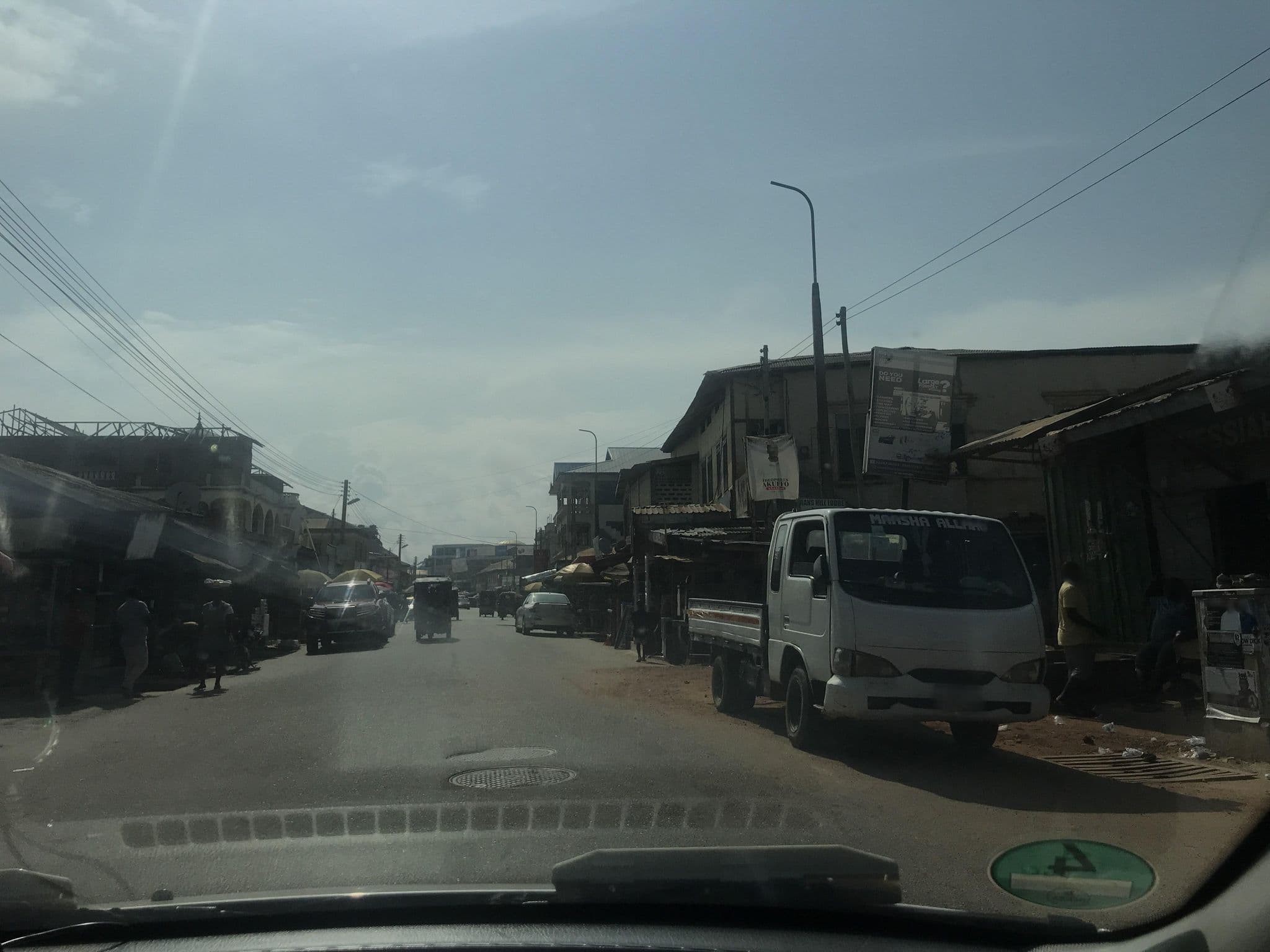 Street view near Prospect Lodge, Cape Coast — © Asmandy (CC BY-SA · Mapillary)