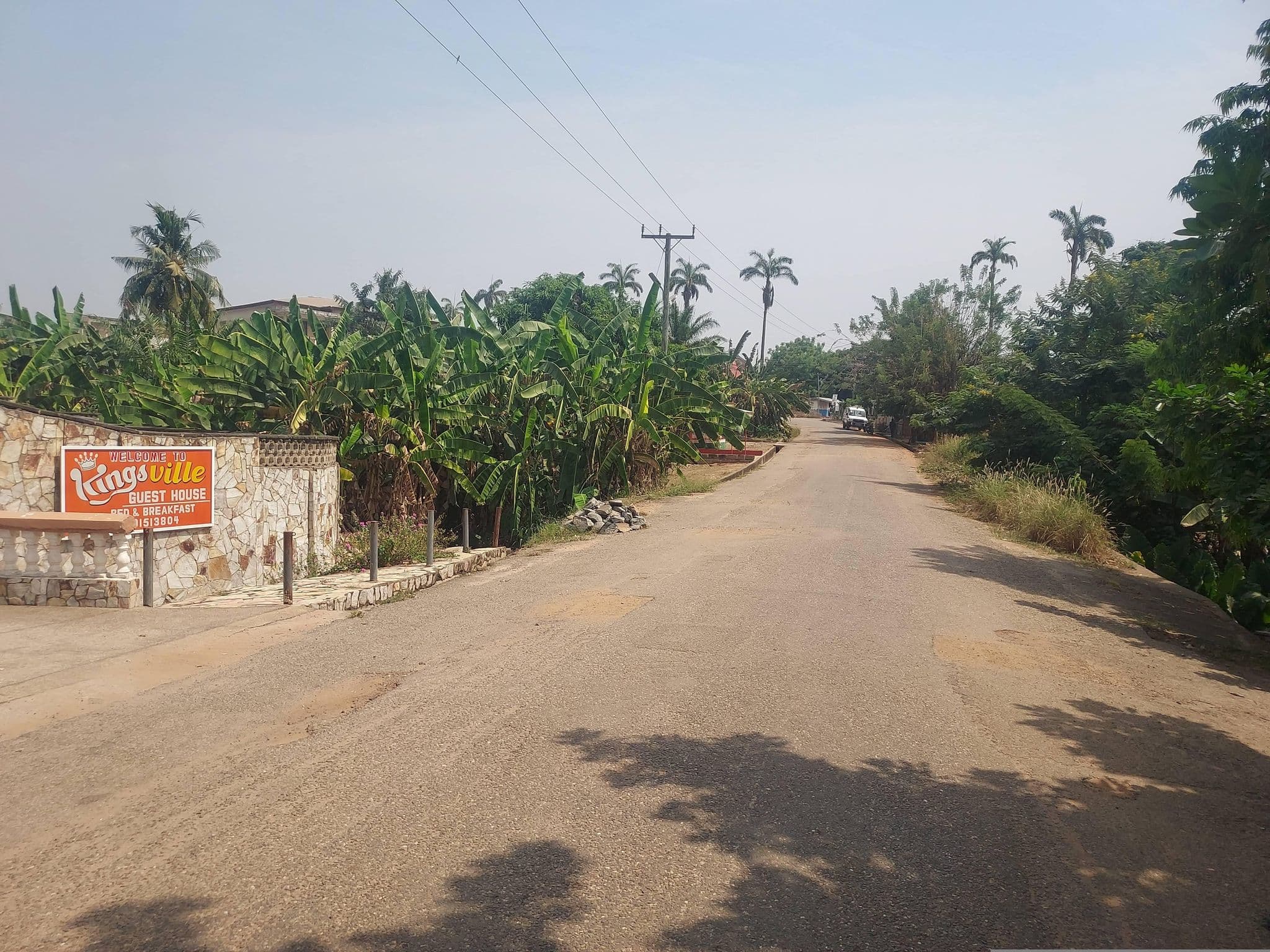 Street view near Kingsville guesthouse, Koforidua — © Berchiepratt03 (CC BY-SA · Mapillary)