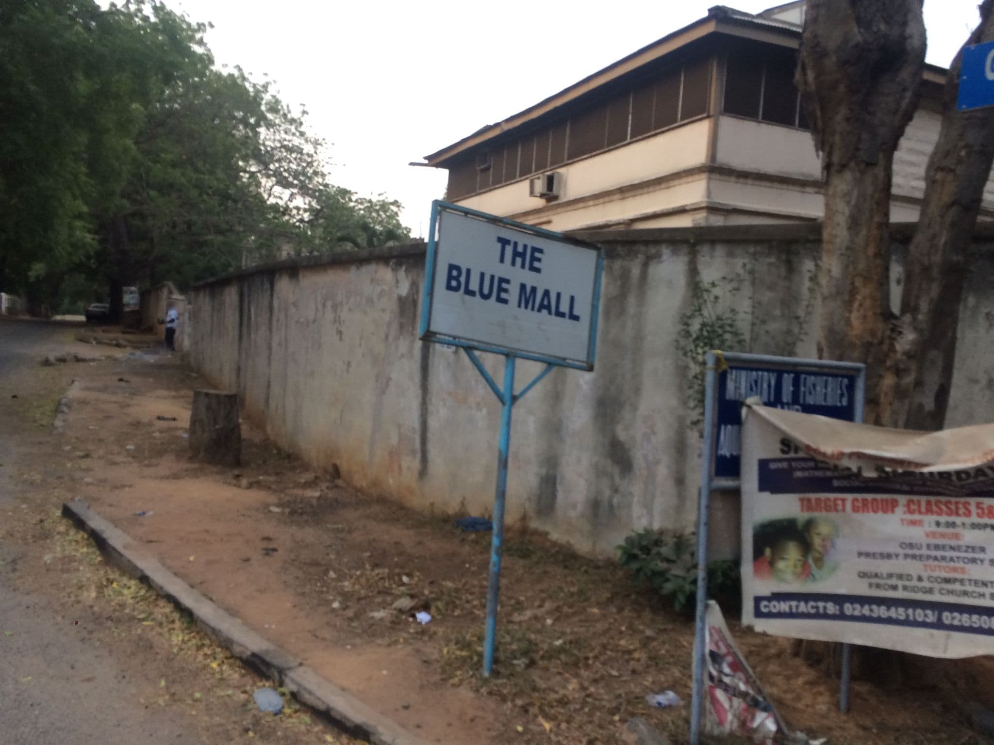 Street view near Meaglent Hotel, Accra — © mawutor (CC BY-SA · Mapillary)