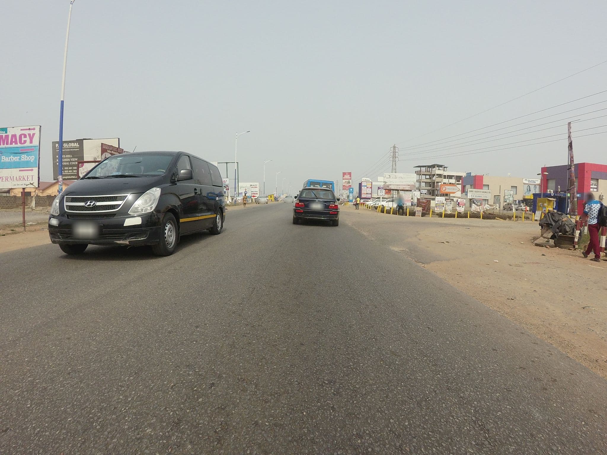 Street view near Davmers hostel, Ashaiman — © mawutor (CC BY-SA · Mapillary)