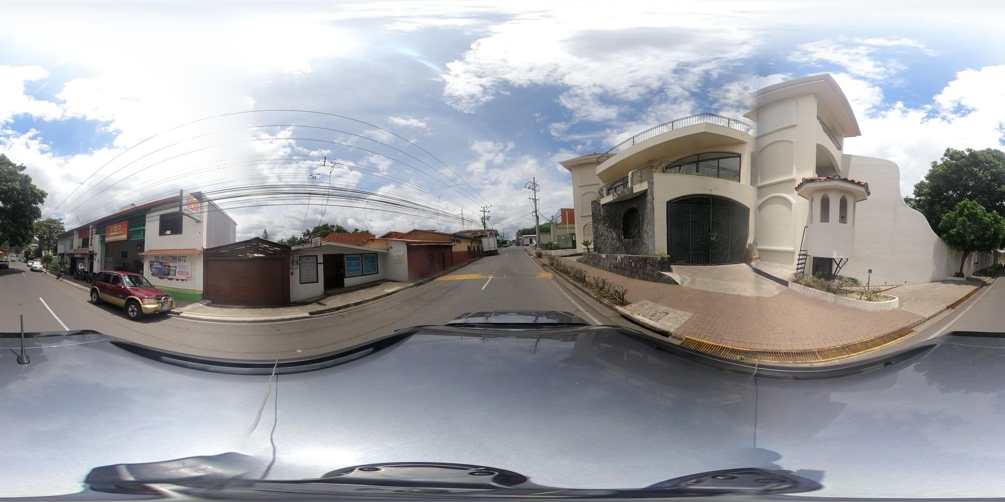 Street view near Beacon Escazú Boutique Hotel, Escazú — © kaart_3 (CC BY-SA · Mapillary)