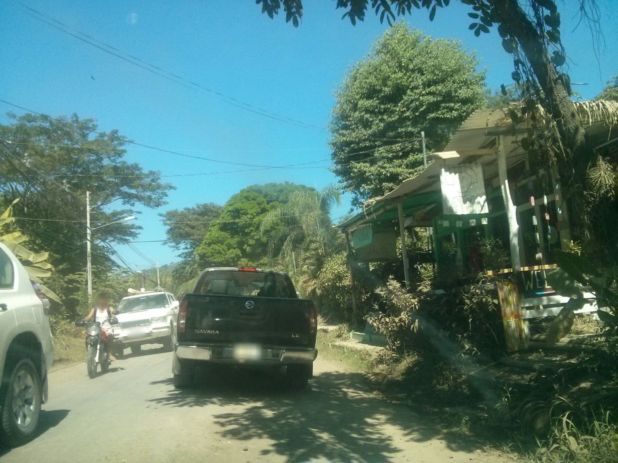Street view near Hostal Mariposa, Paquera — © elopio (CC BY-SA · Mapillary)