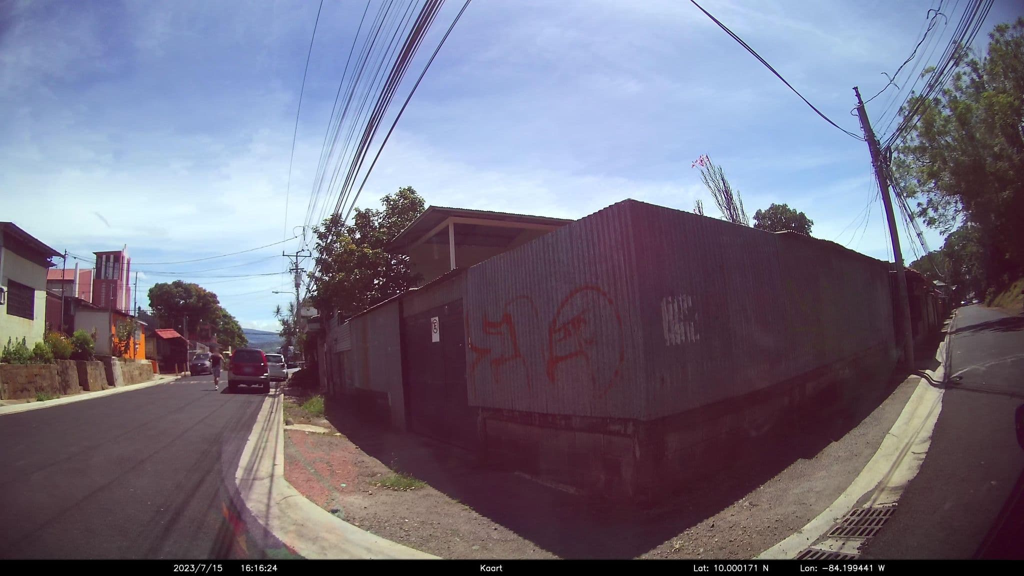 Street view near Toucan Bed & Breakfast Hostel, Alajuela — © kaart_2 (CC BY-SA · Mapillary)