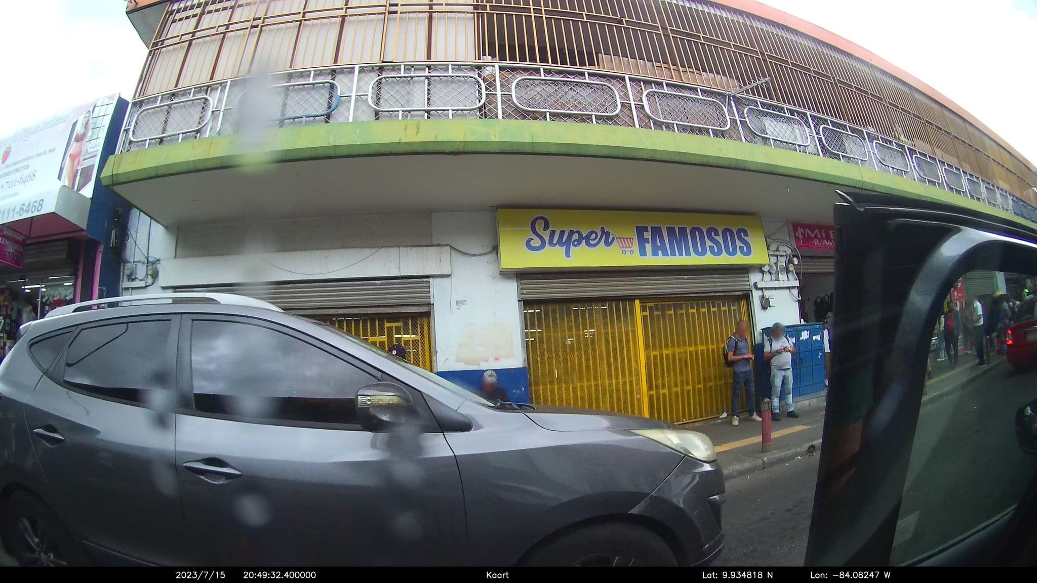 Street view near Hostel Gran Imperial, San José — © kaart_2 (CC BY-SA · Mapillary)
