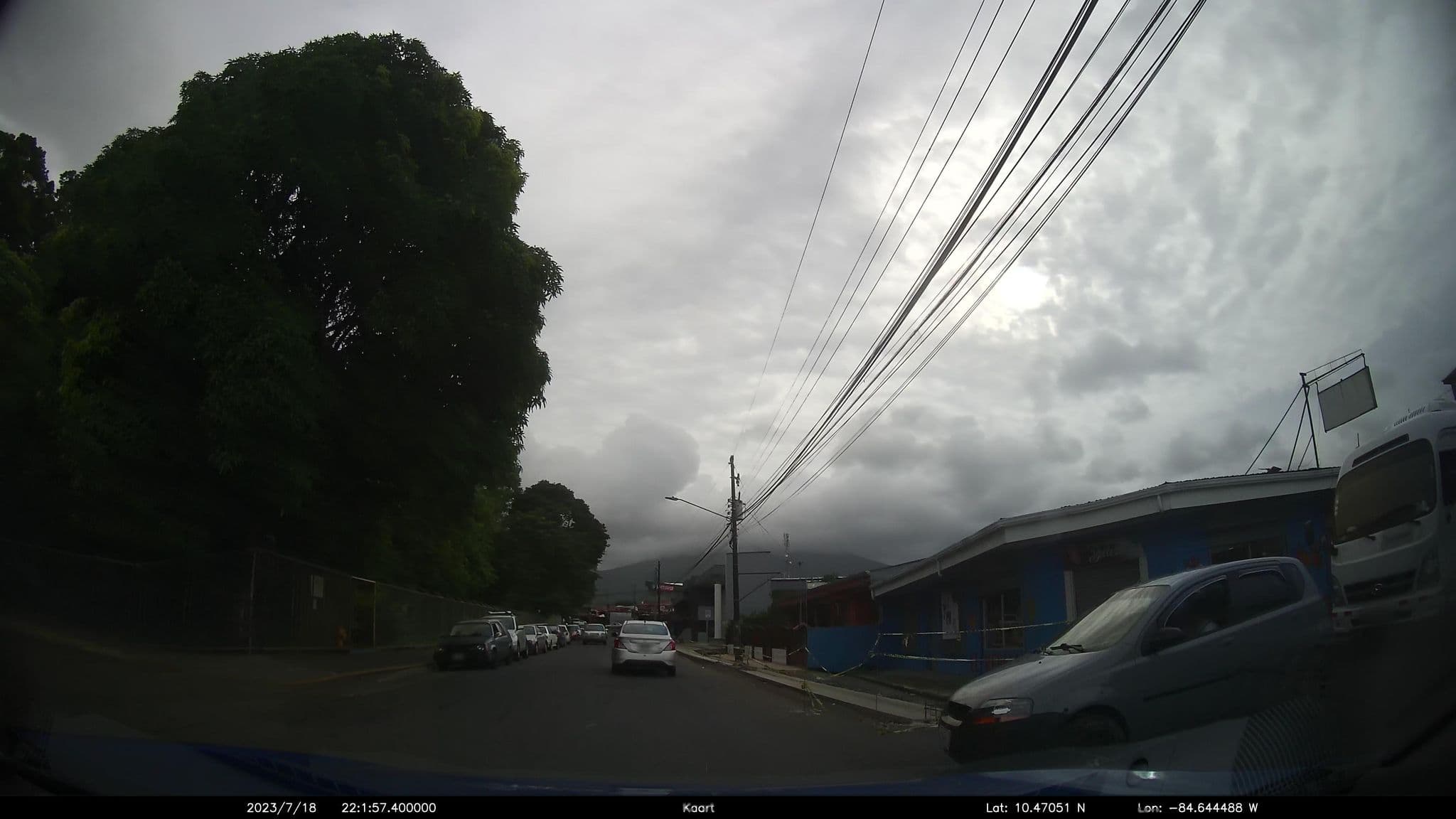 Street view near Cabinas El Rio, La Fortuna — © kaart_2 (CC BY-SA · Mapillary)