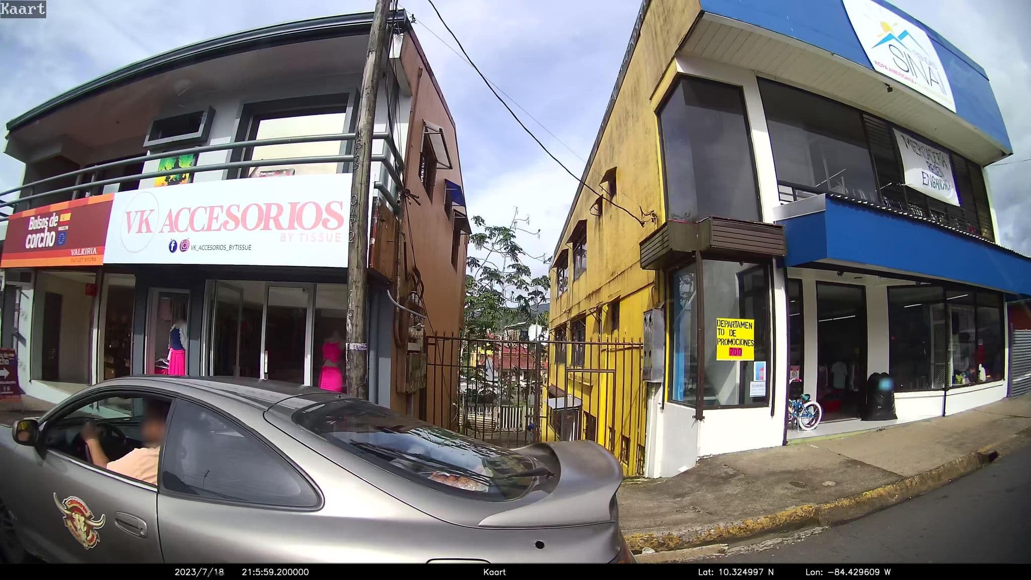 Street view near Hospedaje Angeluz, Quesada — © kaart5 (CC BY-SA · Mapillary)