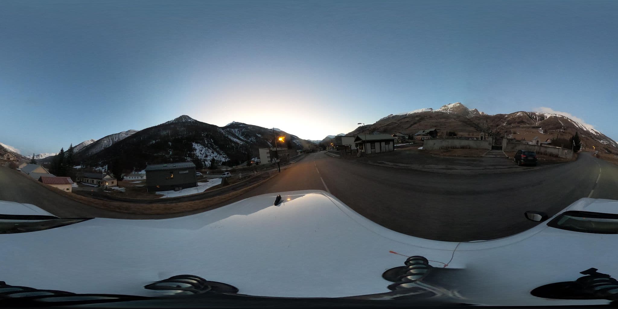 Street view near Gite d'étape Le Refuge, Jausiers — © arteragence (CC BY-SA · Mapillary)