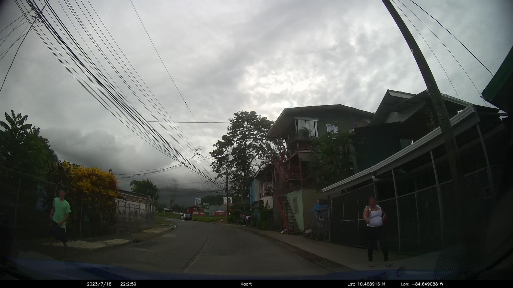 Street view near Chill Out Backpackers, La Fortuna — © kaart5 (CC BY-SA · Mapillary)
