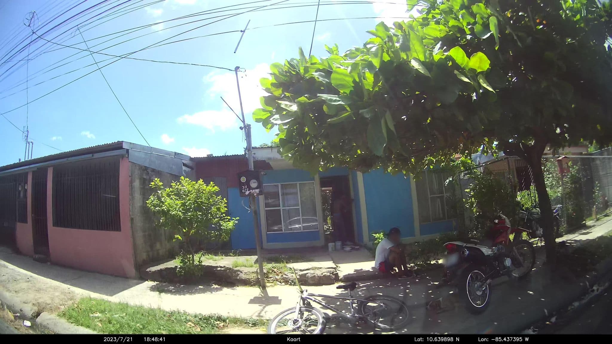 Street view near Cabinas Huacas, Liberia — © kaart_2 (CC BY-SA · Mapillary)
