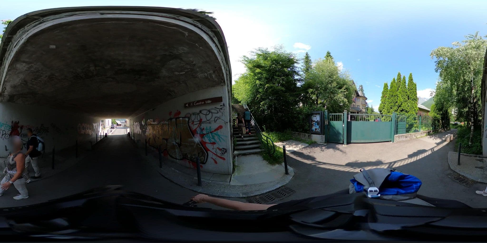 Street view near Albert 1er, Chamonix-Mont-Blanc — © ordinatous (CC BY-SA · Mapillary)