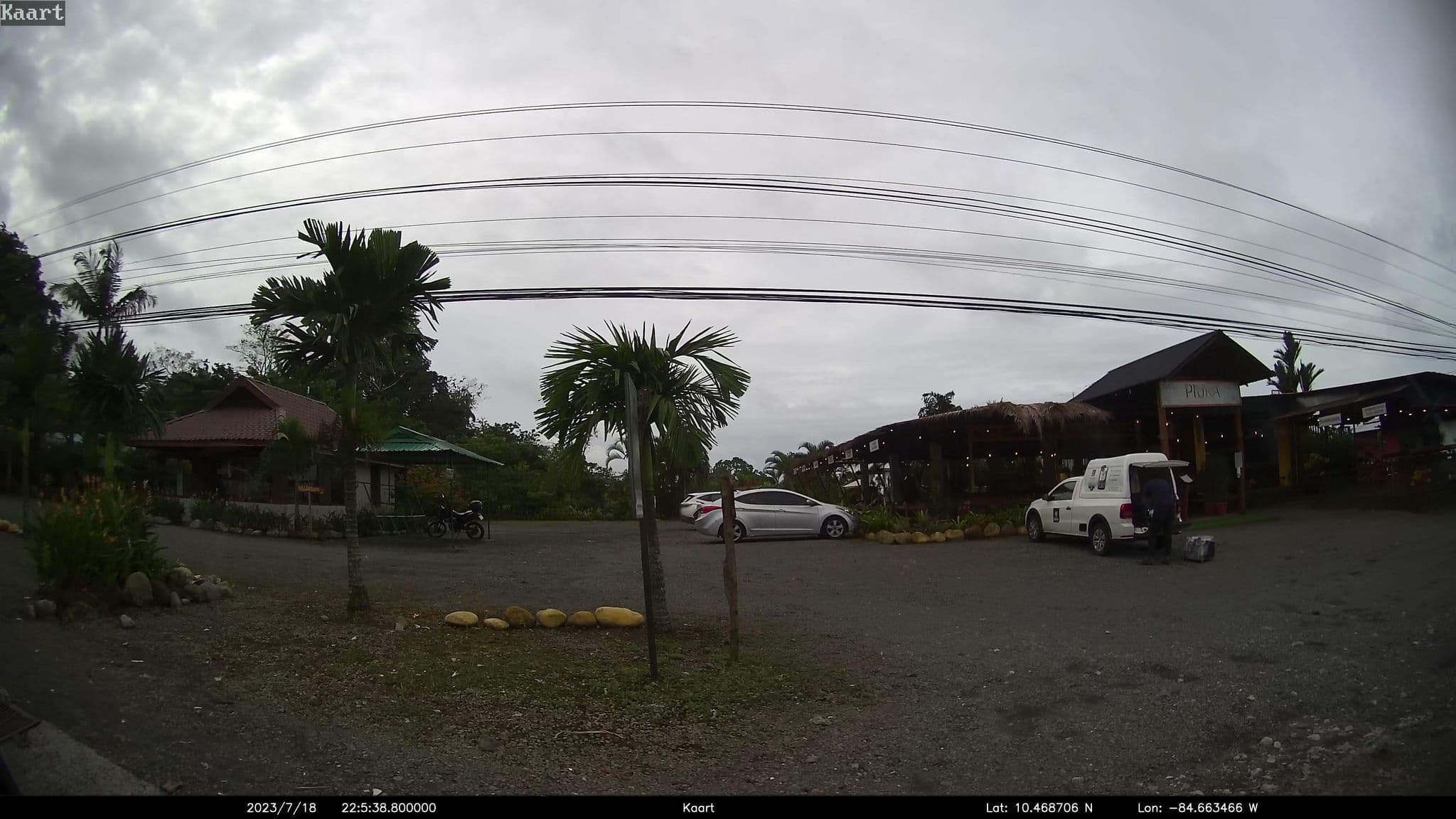 Street view near Hotel Las Flores, La Fortuna — © kaart5 (CC BY-SA · Mapillary)