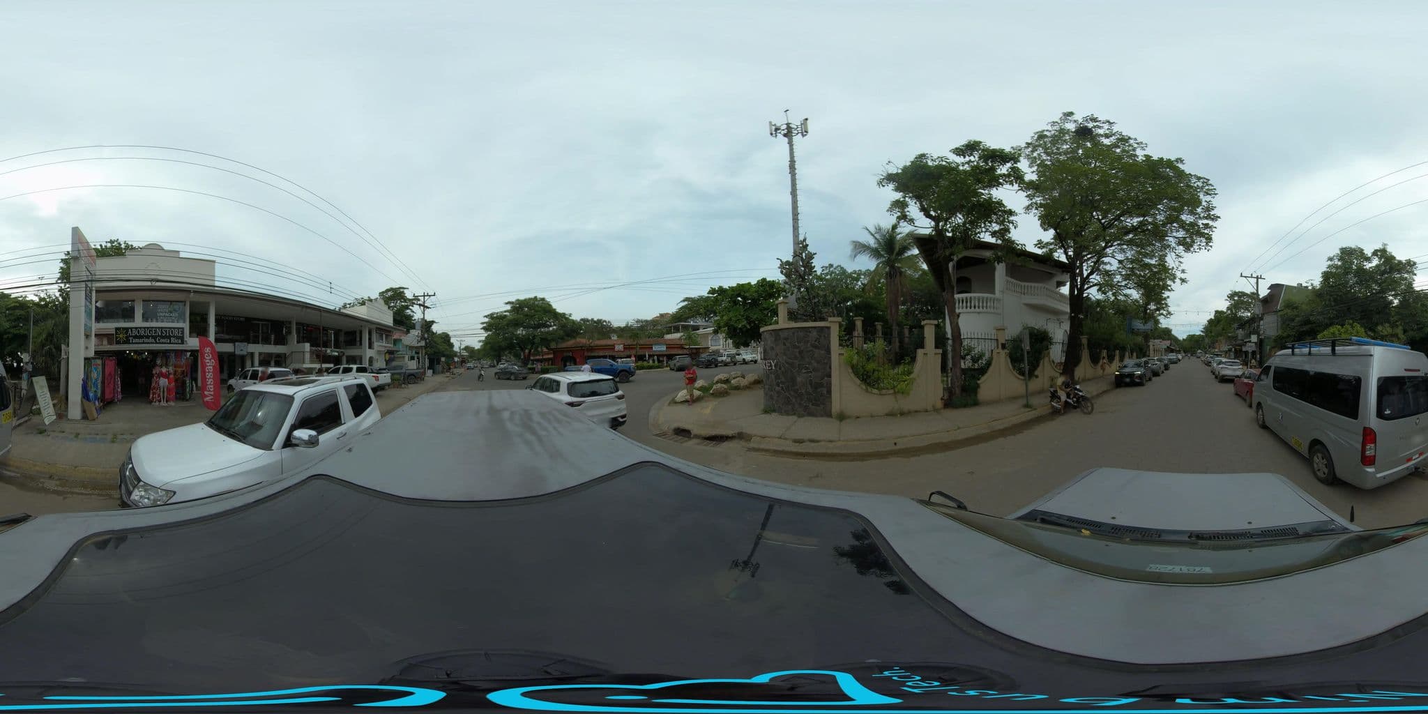 Street view near Tamarindo Hostel Resort, Tamarindo — © NimbusTech360 (CC BY-SA · Mapillary)
