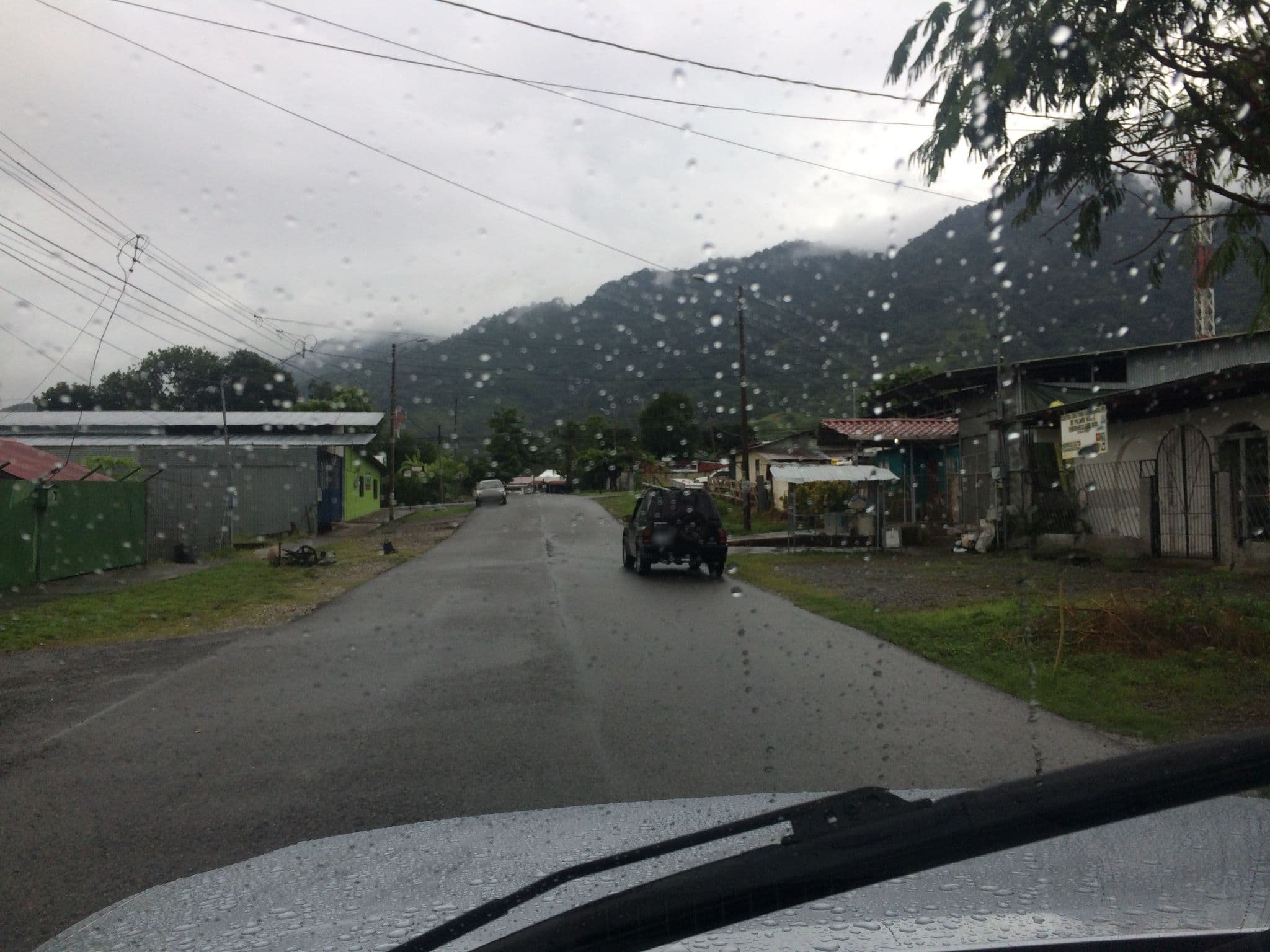 Street view near Hotel y Cabañas OSA, Puerto Cortés — © cuadra (CC BY-SA · Mapillary)