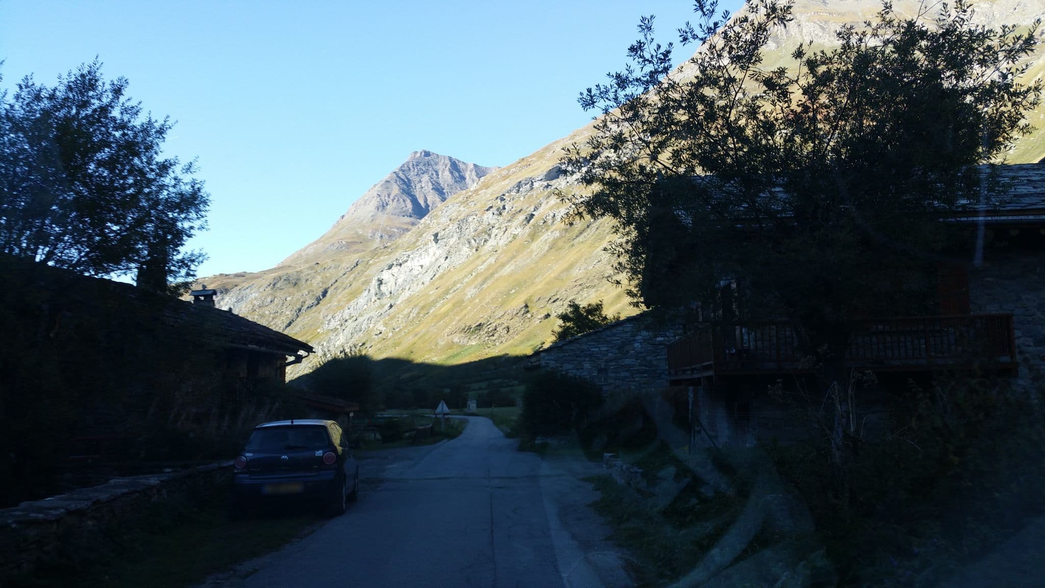 Street view near Le Champ du Pont, Val-d'Isère