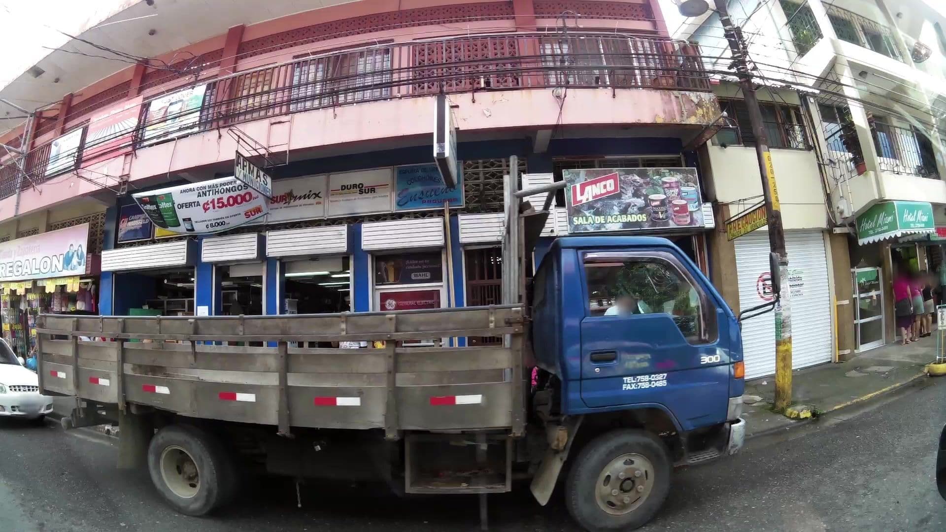 Street view near Hotel Miami, Limón — © kaartcam (CC BY-SA · Mapillary)