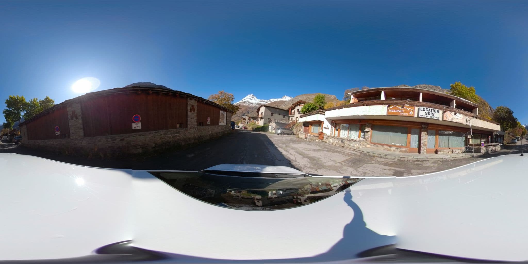 Street view near La Marmotte, Val-d'Isère
