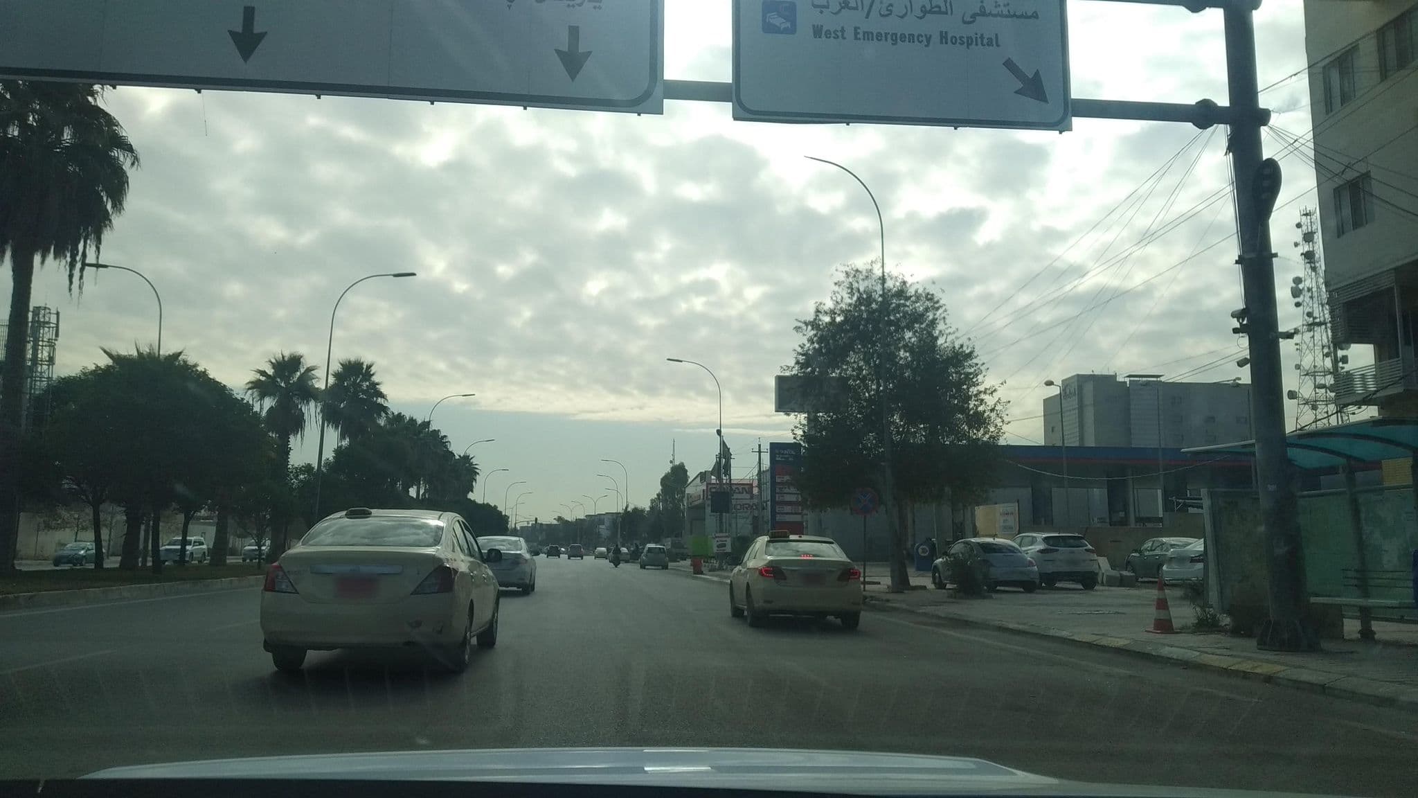 Street view near Malito Hotel, Erbil — © muhammadismael (CC BY-SA · Mapillary)