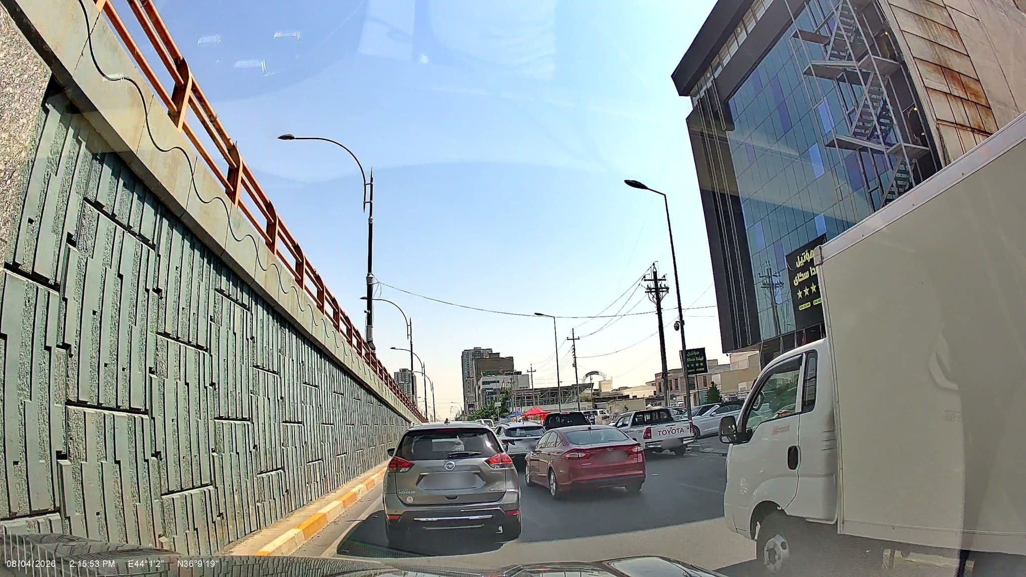 Street view near Gardenia Hotel, Erbil — © rawaz85 (CC BY-SA · Mapillary)