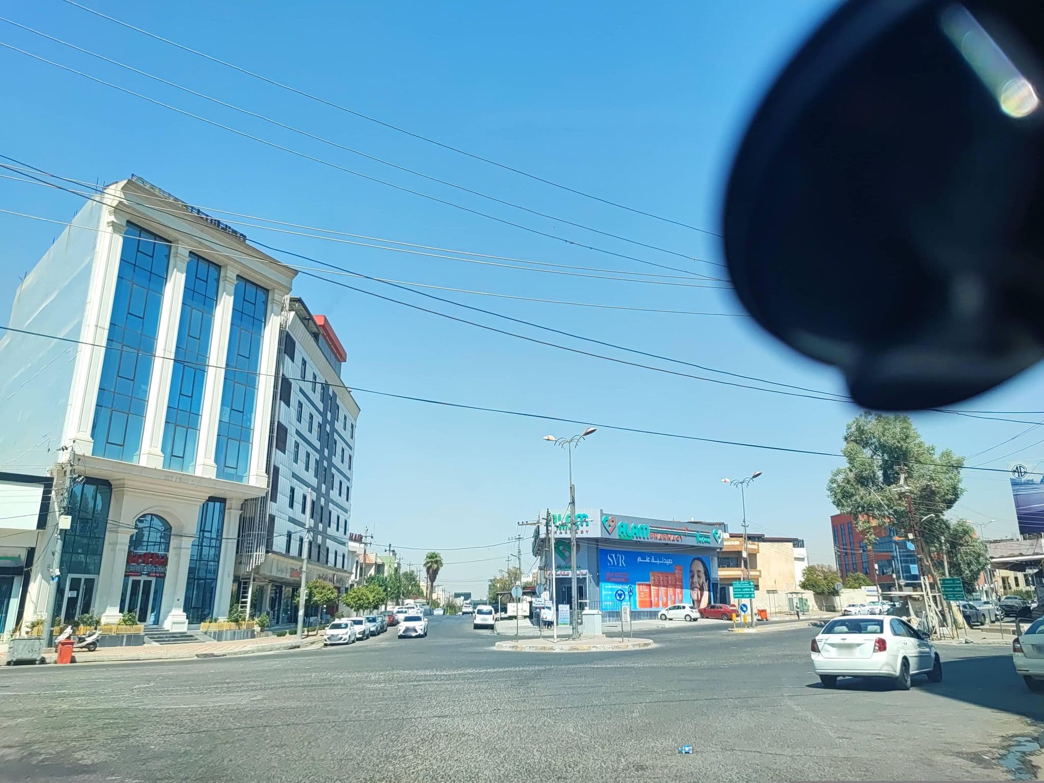 Street view near Sheek Hotel, Erbil — © muhammadismael (CC BY-SA · Mapillary)