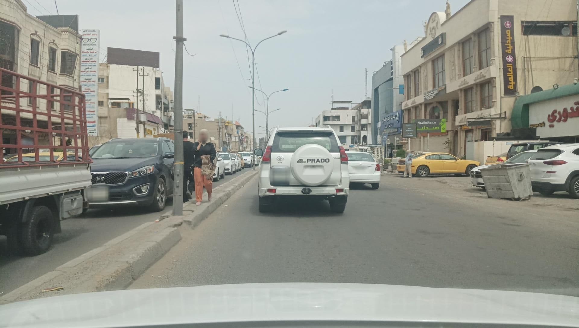 Street view near Toledo Otel, Baghdad — © roadroid (CC BY-SA · Mapillary)