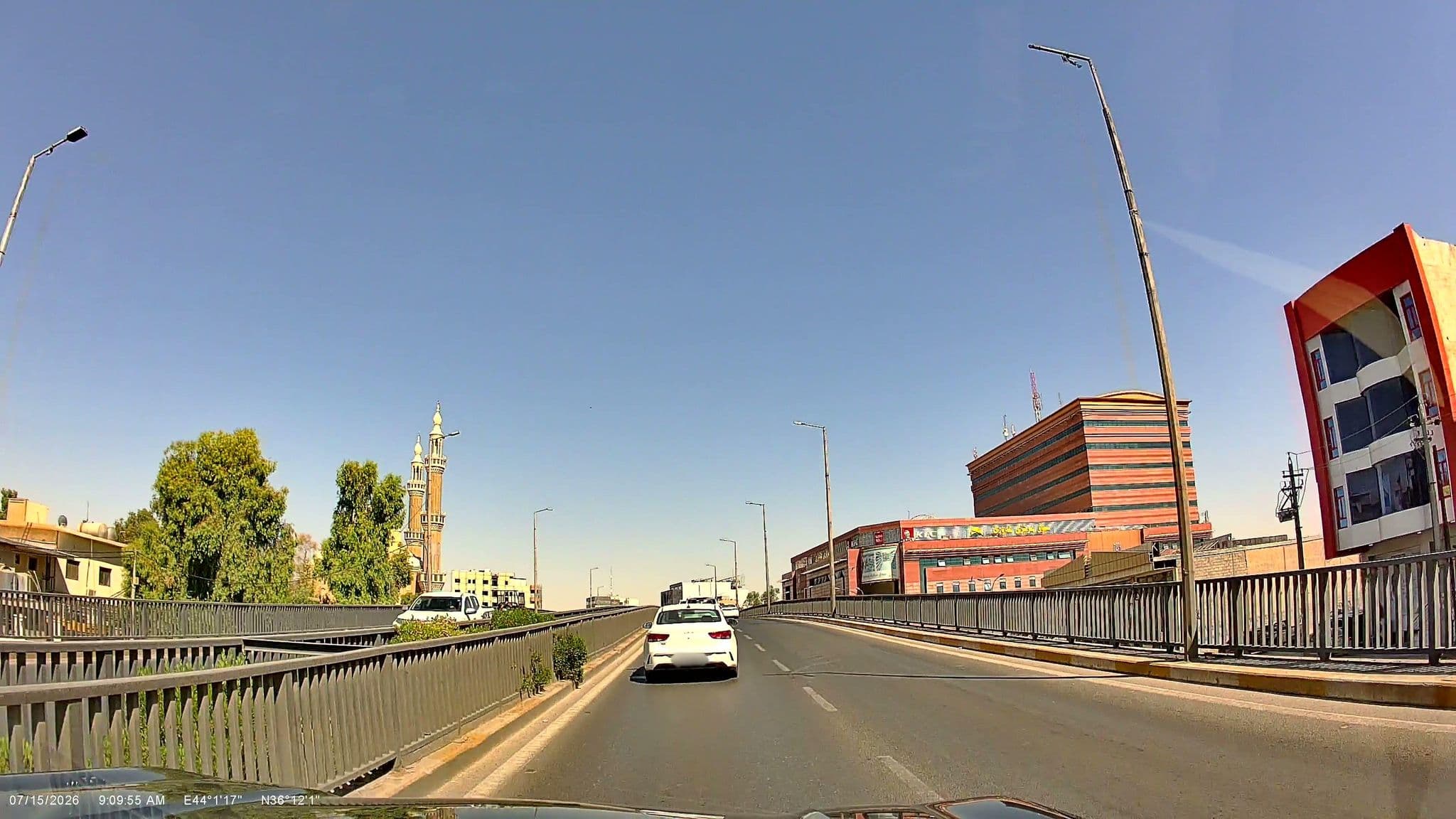 Street view near strant hotel, Erbil — © rawaz85 (CC BY-SA · Mapillary)