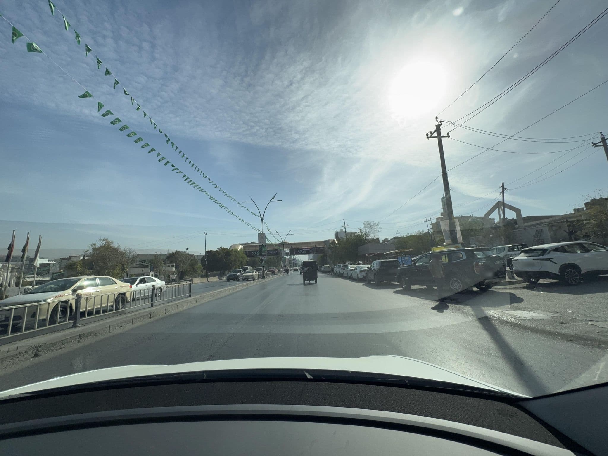 Street view near Qaiwan hotel, Sulaymaniyah — © rawaz85 (CC BY-SA · Mapillary)