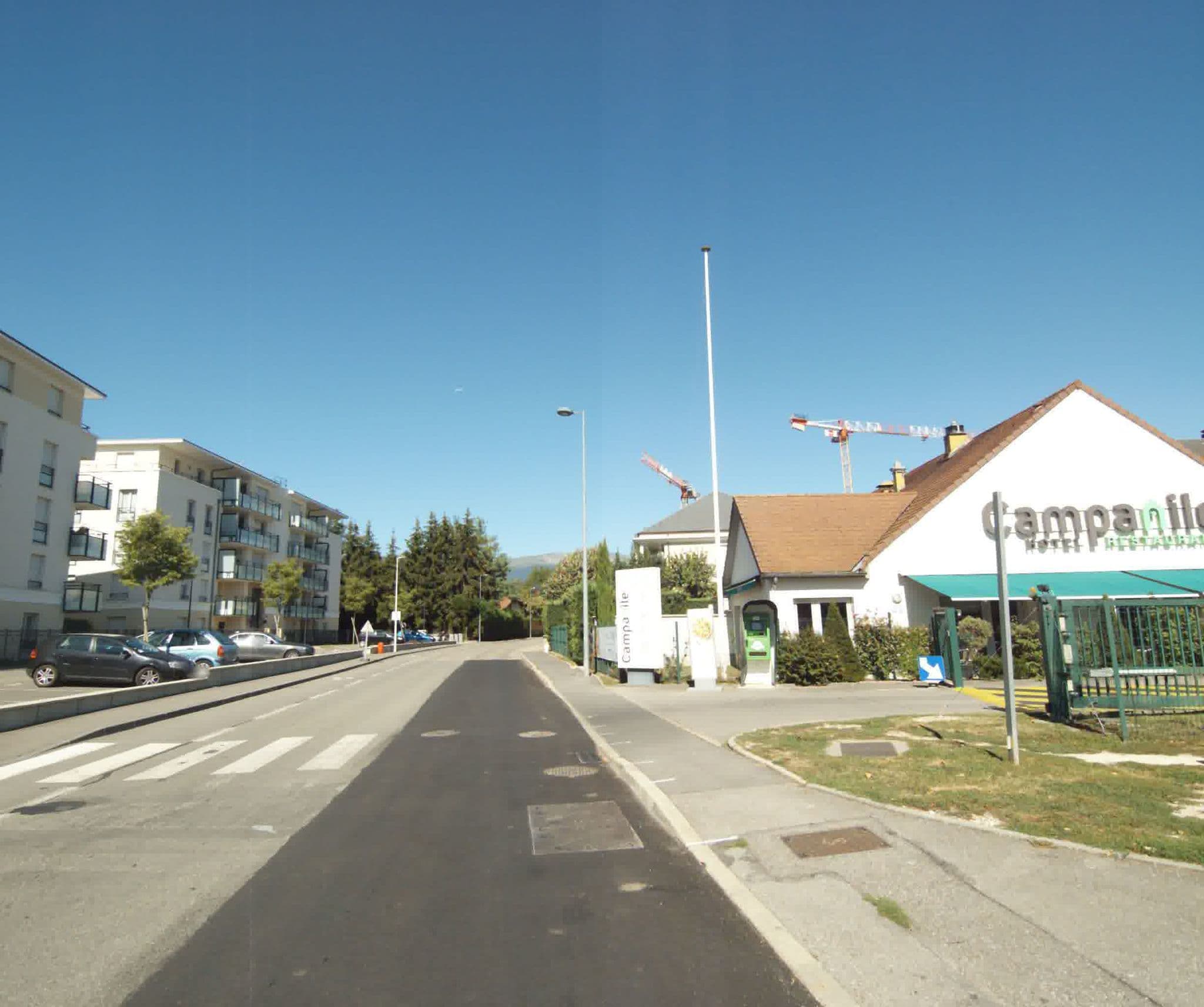 Street view near Campanile, Ferney-Voltaire — © sogefi (CC BY-SA · Mapillary)