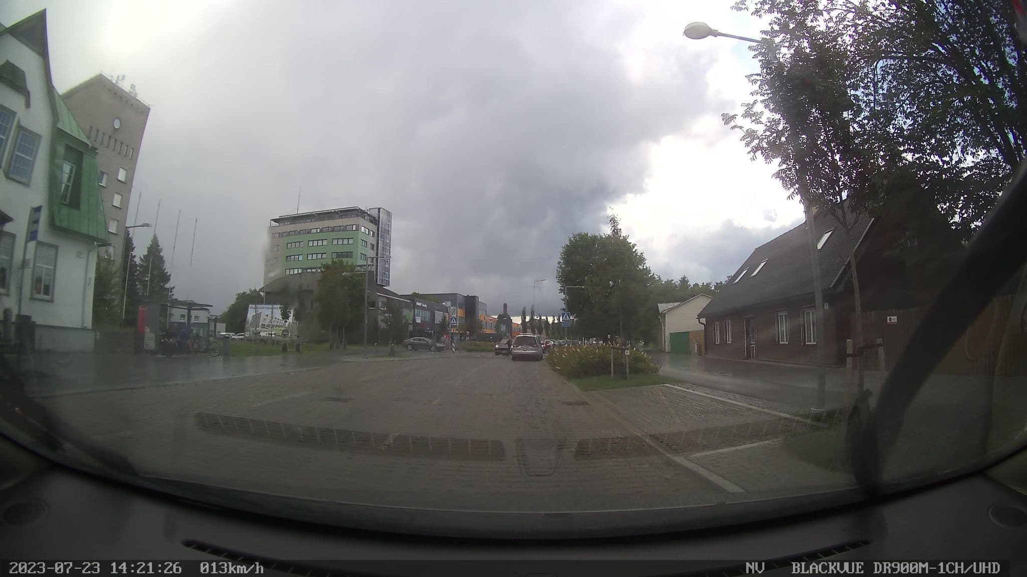 Street view near Posti 36 Townhouse, Haapsalu — © jorrarro (CC BY-SA · Mapillary)