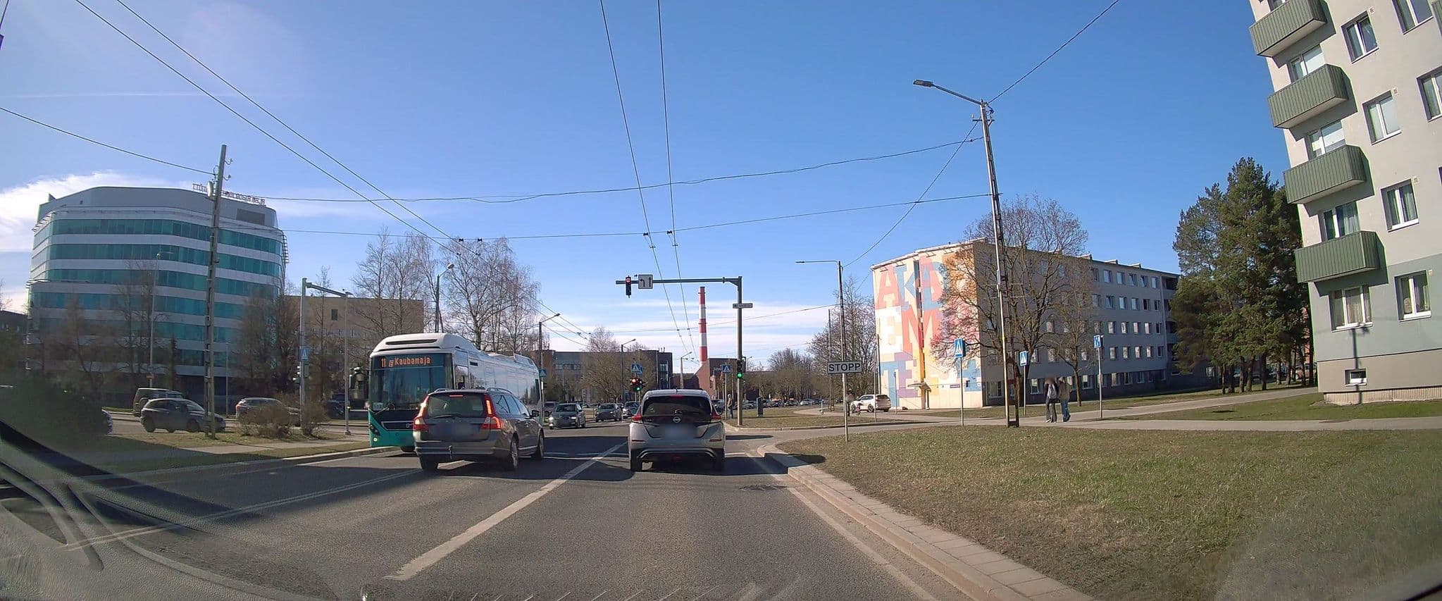 Street view near Hostelling Internatinonal, Mustamäe — © ESTmapper1001 (CC BY-SA · Mapillary)