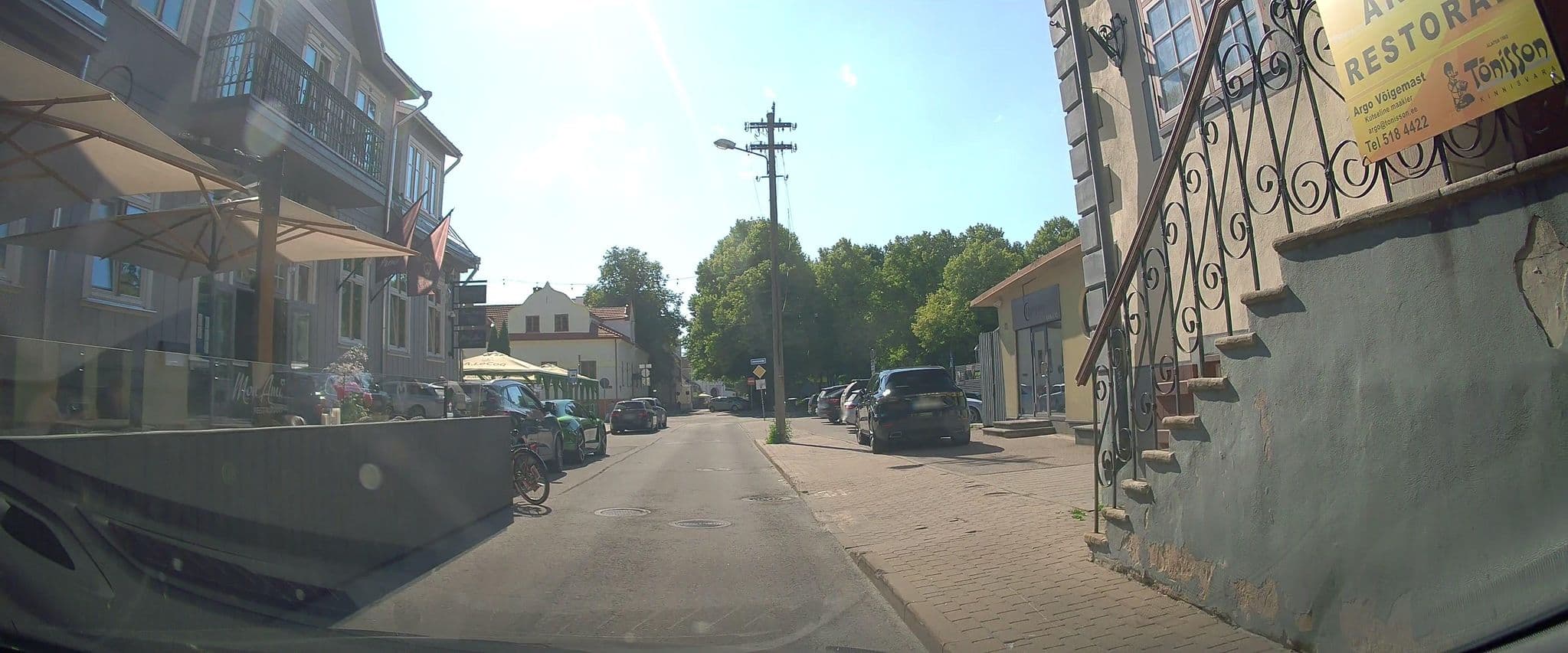 Street view near Frost Boutique Hotel, Pärnu — © ESTmapper1001 (CC BY-SA · Mapillary)