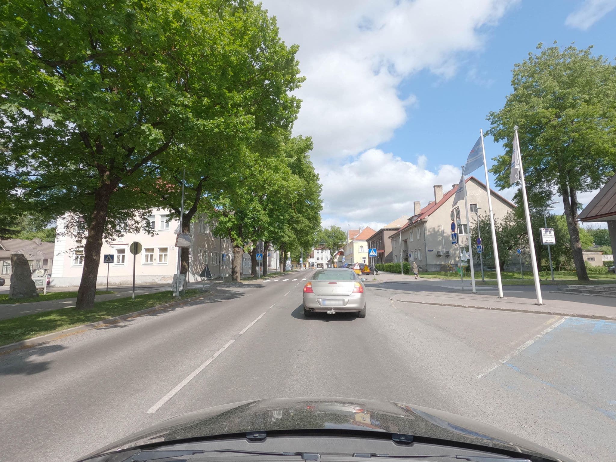 Street view near Nelja Kuninga Hotell, Paide — © ESTmapper1001 (CC BY-SA · Mapillary)