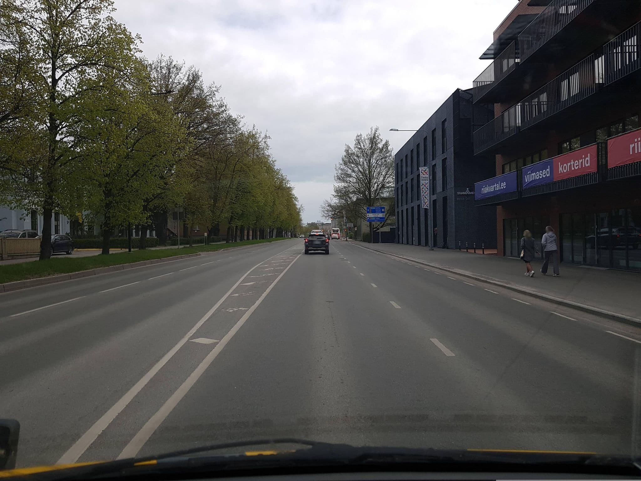 Street view near Riia 22, Tartu — © roadexplorer001 (CC BY-SA · Mapillary)